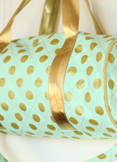 Quilted Luxe Duffel